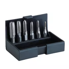 VOLKEL VO-67010 Набор метчиков-бит, М3-М10, 6 предметов, пластиковый кейс