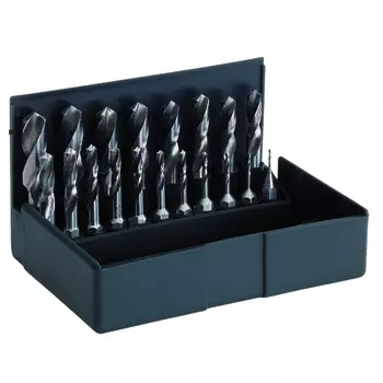 VOLKEL VO-67100 Набор сверл-бит, 1-10 мм, 19 предметов, пластиковый кейс