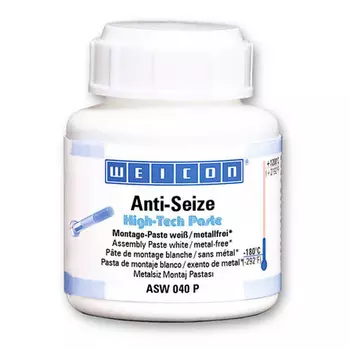 WEICON wcn26100012 ASW 040 P Анти-Сайз (120г) Белое смазочное,антикоррозионное средство. Банка+кисть.