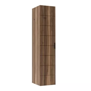 Шкаф однодверный цвет орех Garda Decor