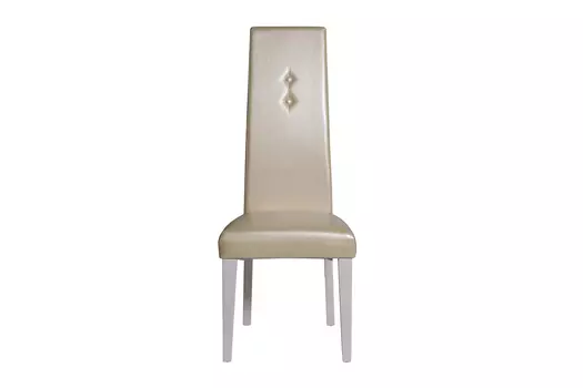 Стул бежевый из экокожи (31PL-832CH)