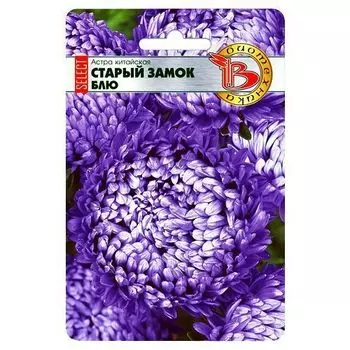Астра китайская Старый замок селект Блю Биотехника