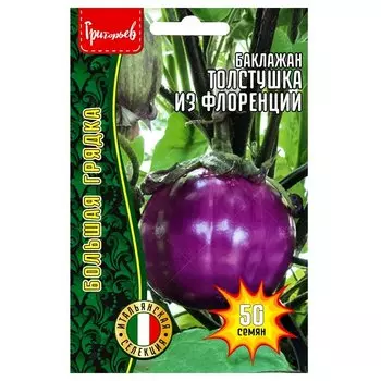 Баклажан Толстушка из Флоренции Редкие семена