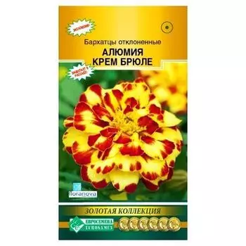Бархатцы отклоненные Алюмия Крем Брюле Евросемена