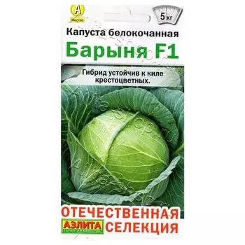 Капуста белокочанная Барыня F1 Аэлита