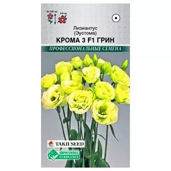 Лизиантус (эустома) 3 Крома Грин F1 Евросемена