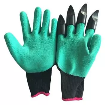 Перчатки садовые с когтями LISTOK