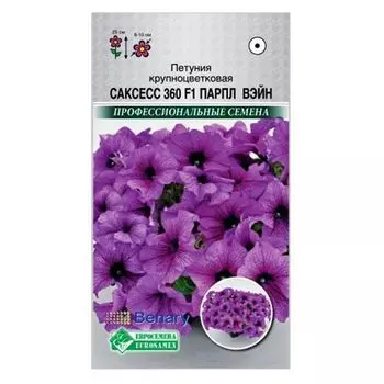 Петуния крупноцветковая Саксесс 360 F1 Парпл Вэйн Евросемена