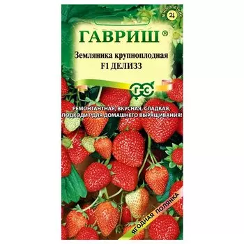 Земляника крупноплодная ремонтантная Делизз F1 Гавриш