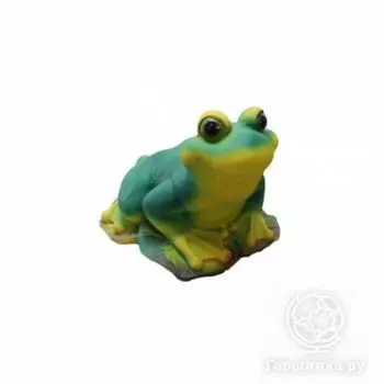 Лягушка на листьях 19х33