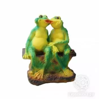 Лягушки на лавке 29*19*31