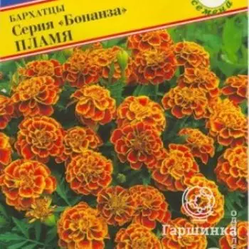 Семена Бархатцы откл."Бонанза" Пламя 10 шт, Престиж