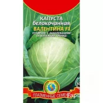 Семена Капуста Валентина 0,1 гр