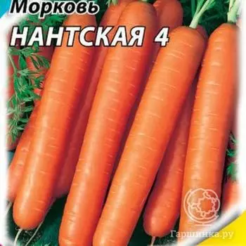 Семена Морковь Нантская 4