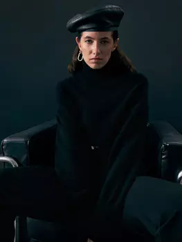 Берет Дублин из экокожи