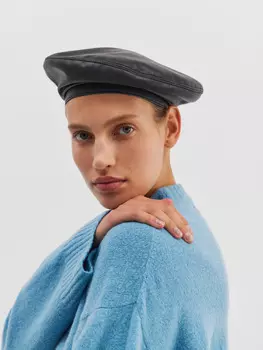 Берет Дублин из экокожи