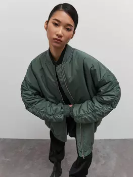 Бомбер Малага оверсайз силуэта