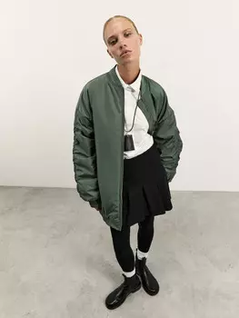 Бомбер Малага оверсайз силуэта