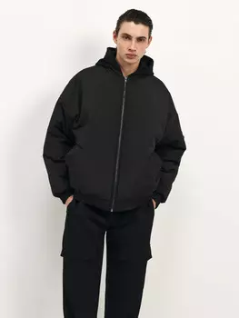 Бомбер Мюнхен с капюшоном из футера