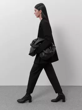 Брюки-бананы Рэйчел с защипами