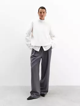 Брюки Монро широкие с пуговицами