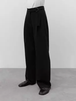 Брюки Сабрина со смещённым поясом