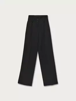 Брюки Ванесса со сборкой на поясе