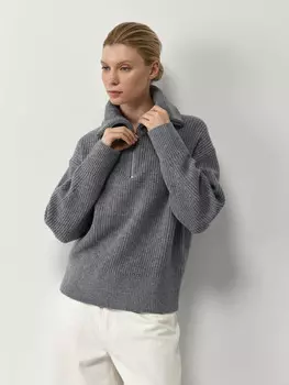 Джемпер Пэм с короткой молнией