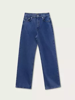 Джинсы прямые со средней посадкой