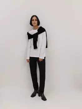 Лонгслив Хэди с рукавами из хлопка