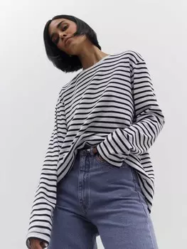 Лонгслив Лори в полоску