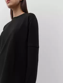 Лонгслив Рут с имитацией футболки