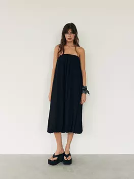 Платье Дениз с открытыми плечами