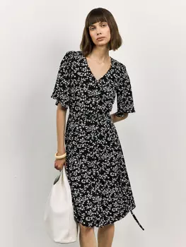 Платье Летиция с цветочным принтом