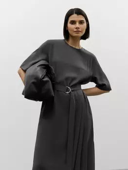 Платье Мэй с защипами