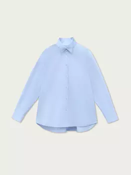 Рубашка Агата с высоким воротником