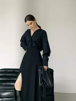 Рубашка Джейн с отлетным воротником