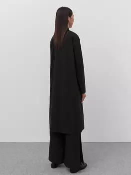 Рубашка Эди удлинённая с асимметричной застёжкой