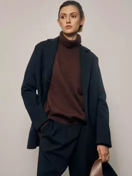 Свитер Барбара объёмный с ангорой