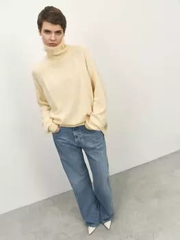 Свитер Барбара объёмный с ангорой