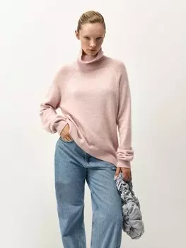 Свитер Барбара объёмный с ангорой