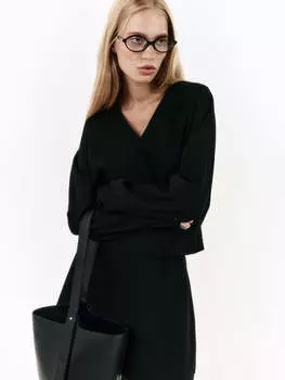 Топ Сорренто с V-вырезом