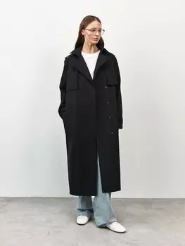 Тренч Готланд с застёжкой на кнопки