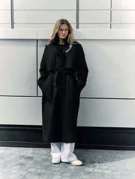 Тренч Готланд с застёжкой на кнопки