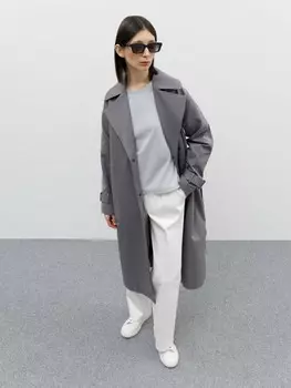 Тренч Москва с широкими лацканами