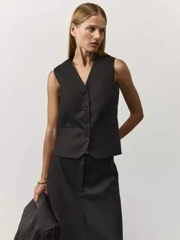 Жилет Канны со скругленным бортом