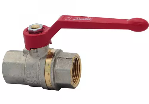 1″ Danfoss BVR 065B8209 ВР/ВР, Кран шаровой полнопроходной (рычаг)