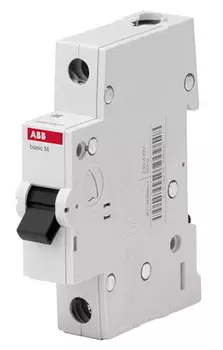 1P ABB Basic M, 20А, C, Выключатель автоматический
