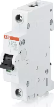 1P ABB S201, 25А, C, Выключатель автоматический