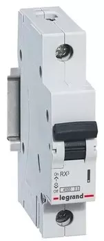 1P Legrand RX3, 6А, C, Выключатель автоматический